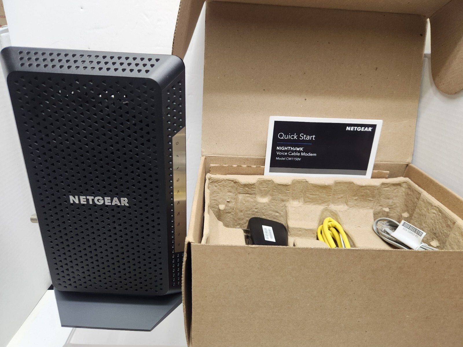 NETGEAR Nighthawk Cable Modem with Voice (CM1150) DOCSIS 3.1 Refurbished