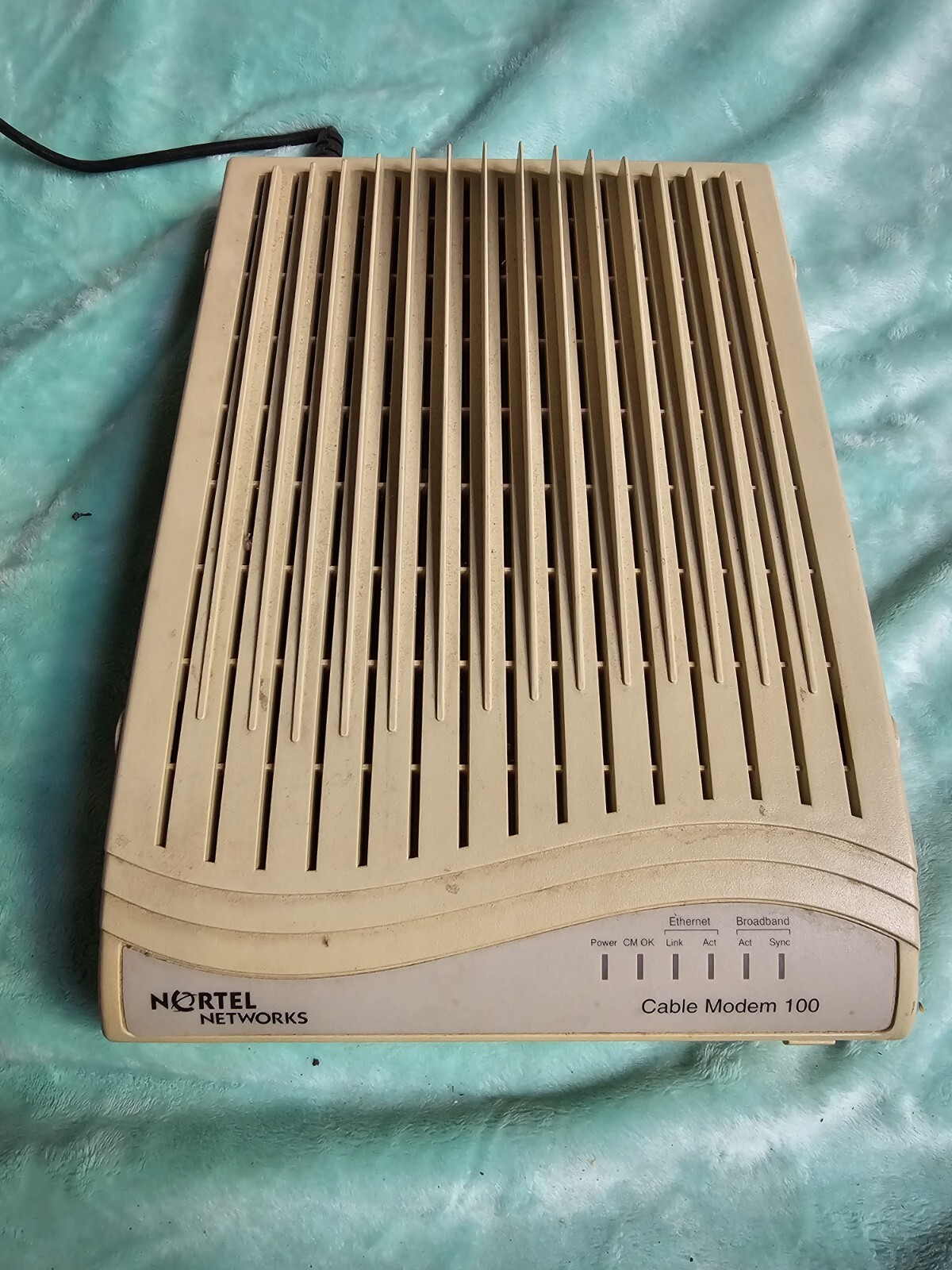 Vintage Nortel Networks cable modem 100 Great condition still works Made In USA