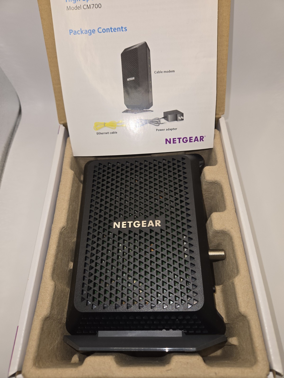 NIB NETGEAR CM700 High Speed Cable Modem