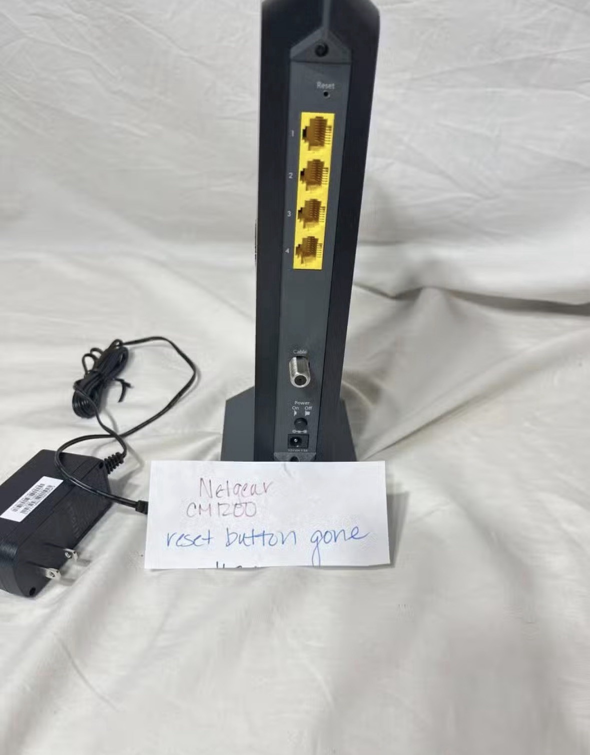 NETGEAR Nighthawk CM1200-100NAS DOCSIS 3.1 Cable Modem