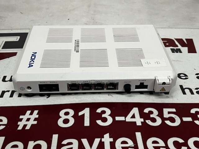 Nokia G-240G-A Fiber Optic Modem 7368 ISAM Optical Network Terminal – 3FE55691AA