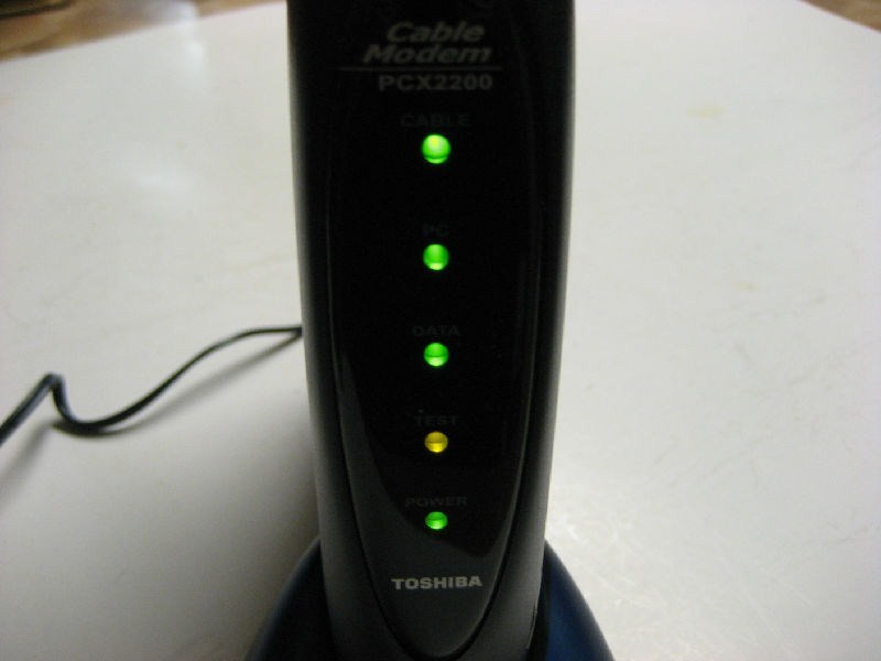 Toshiba DOCSIS Cable PCX2200 (DAZ8817F) 43 Mbps Modem