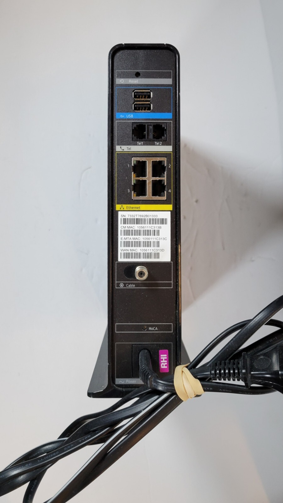 ARRIS Cable Modem Dual-Band WiFi 802.11ac Router TG1682G COX Xfinity Comcast
