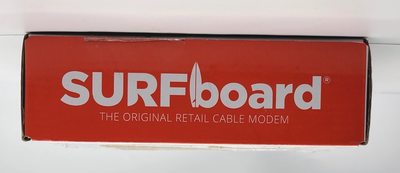 Arris Surfboard Docsis 3.0 Cable Modem SB6190 Cox SPECTRUM Comcast XFINITY BLACK