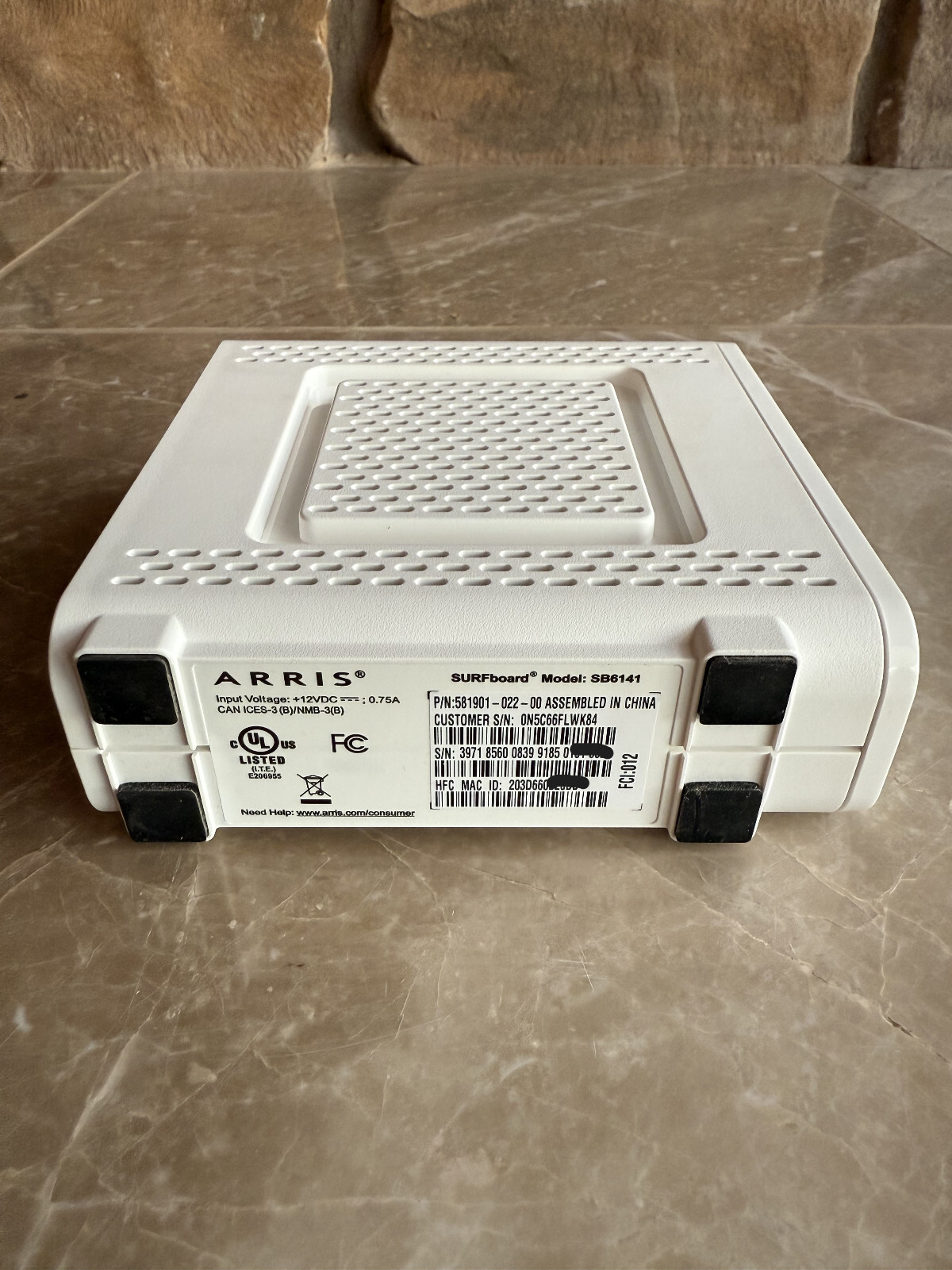 ARRIS SURFboard SB6141 Docsis 3.0 Cable Modem Used