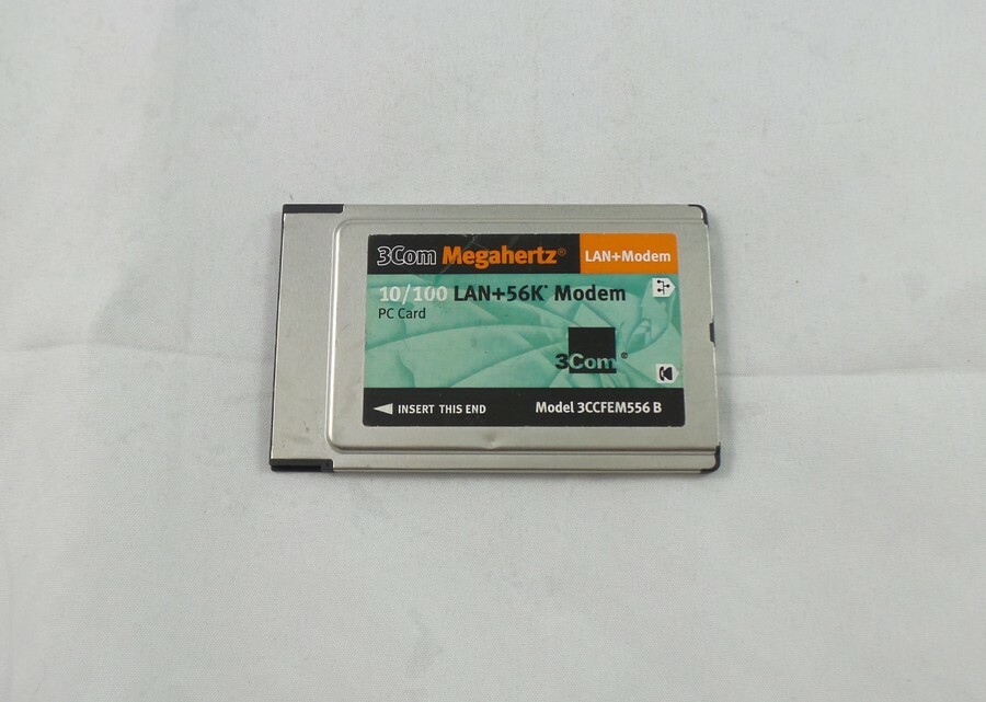 3COM Megahertz 10/100 LAN+56K Modem PC Card (3CCFEM556B)