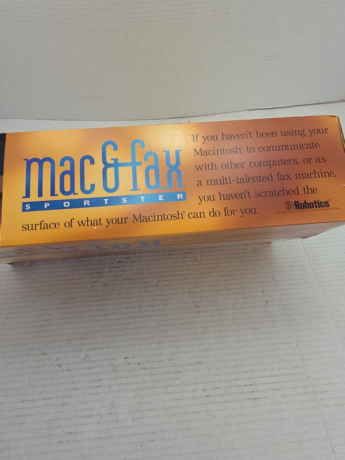 US ROBOTICS MAC&FAX SPORTSTER 14,400 FAX/DATA MODEM