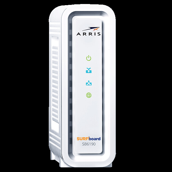 ARRIS Surfboard SB6190-RB DOCSIS 3.0 Cable Modem, White (Renewed)