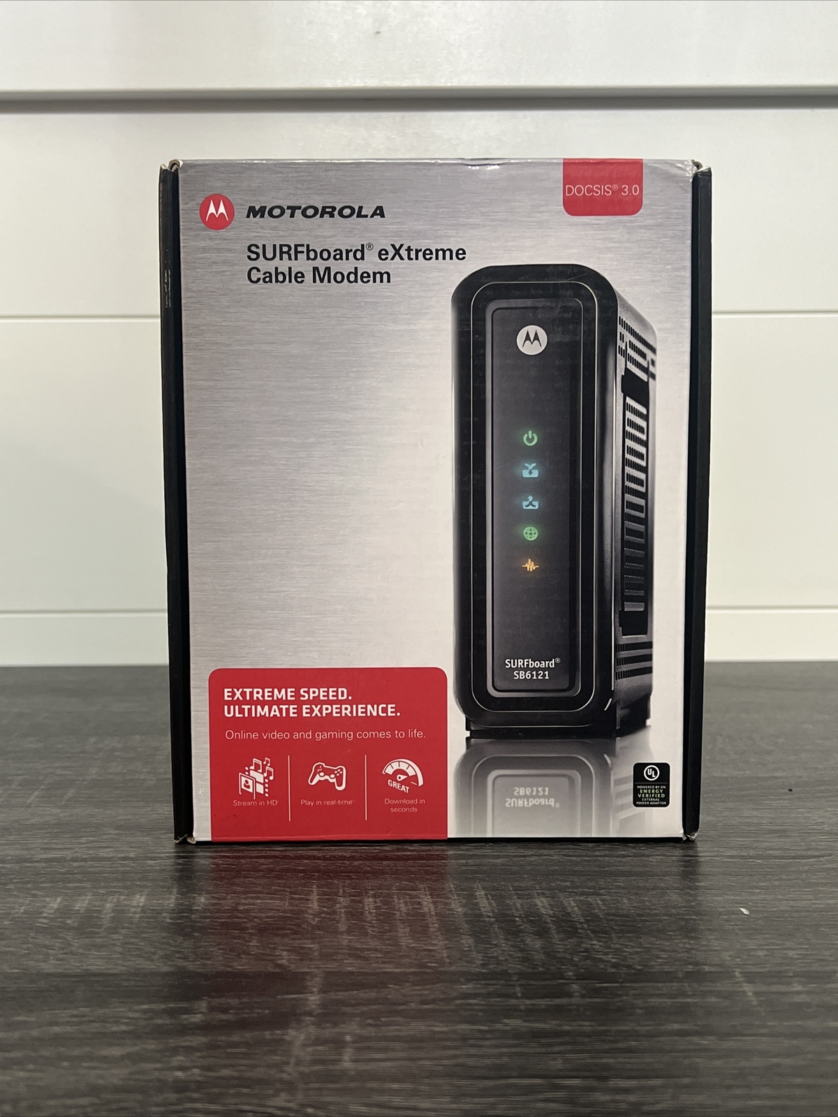 Motorola Arris Surfboard Extreme Modem, DOCSIS 3.0, 200 Series, Model SB6121