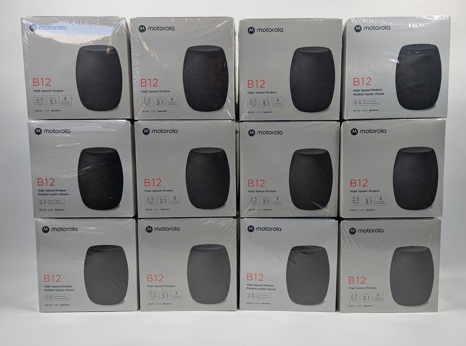 NEW Motorola B12 DOCSIS 3.1 High Speed Cable Modem 2.5Gbps Xfinity Cox Spectrum