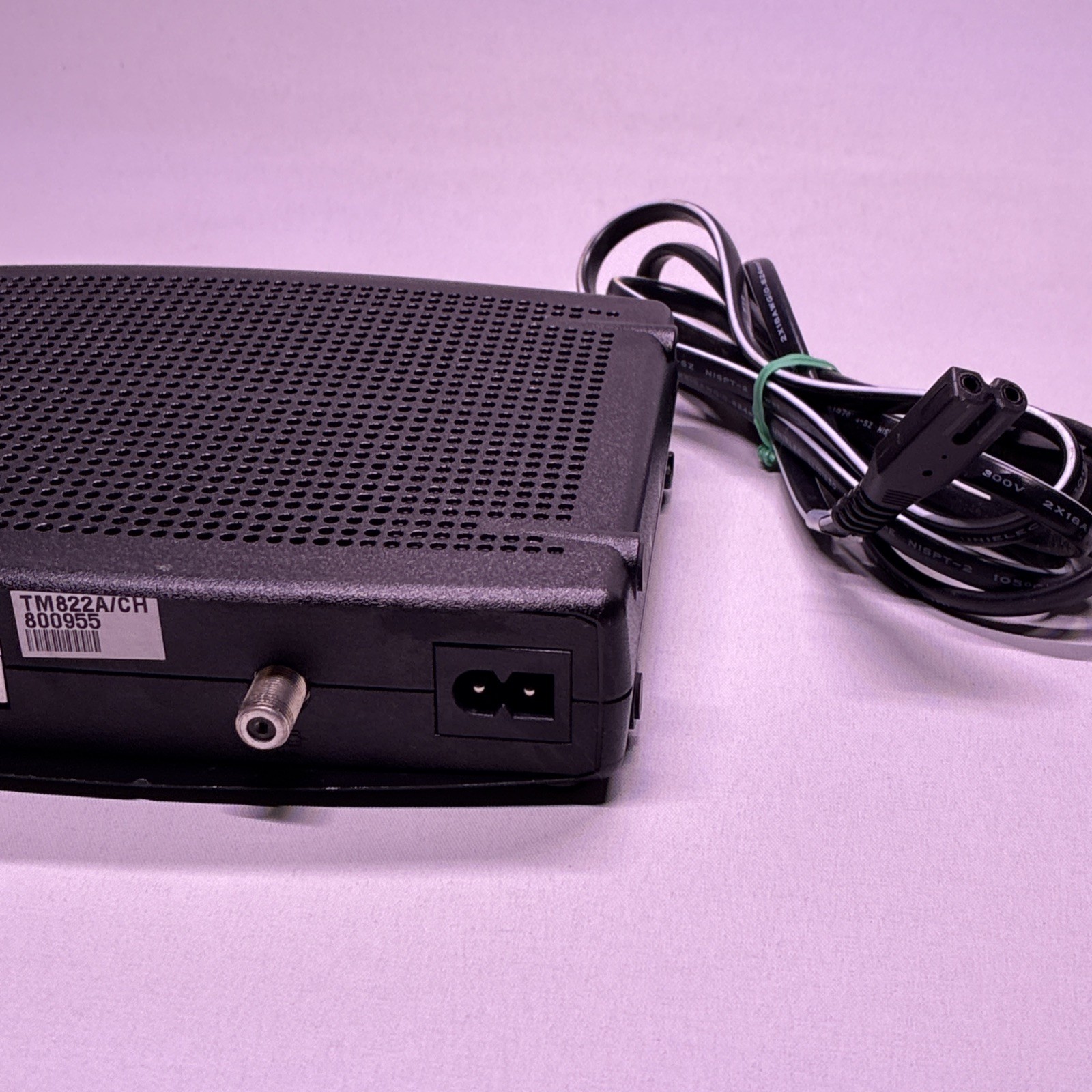 Arris TM822G Modem Cable