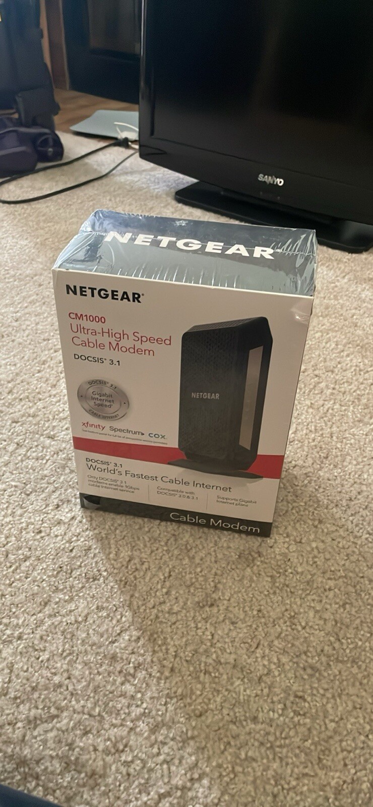 NETGEAR Ultra-High Speed Cable Modem DOCSIS® 3.1 for XFINITY CM1000
