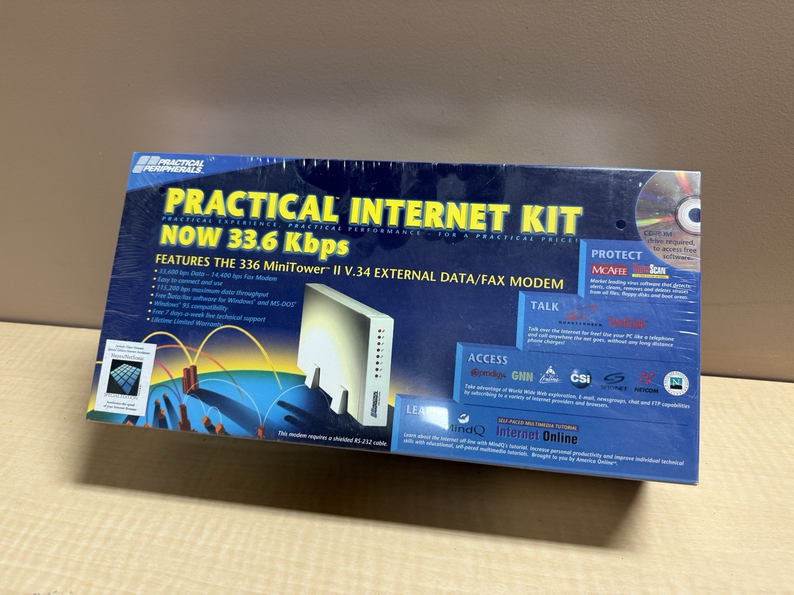 Practical Peripherals Internet Kit Featuring 336 Mini Tower