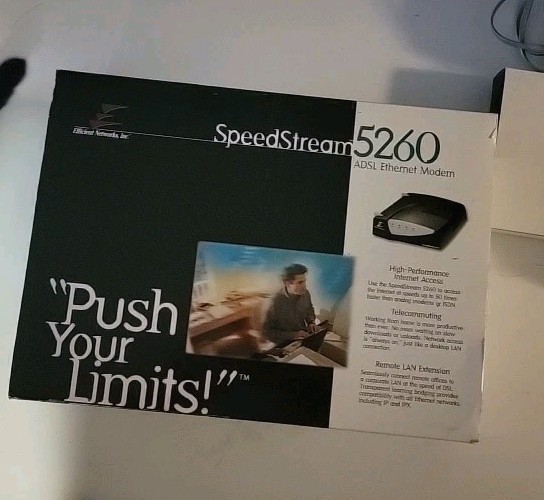 SpeedStream 5260 Ethernet ADSL DSL Modem Efficient Networks Inc NIB