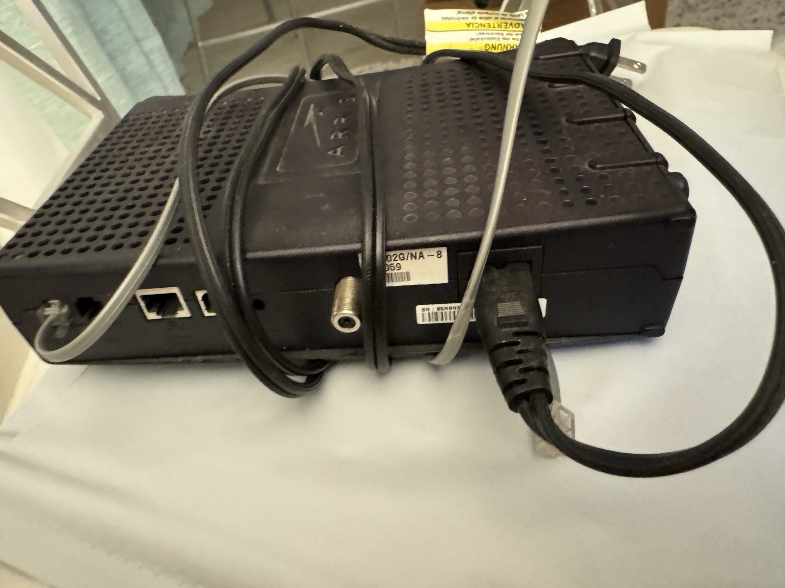 Arris TM602G/CT Modem
