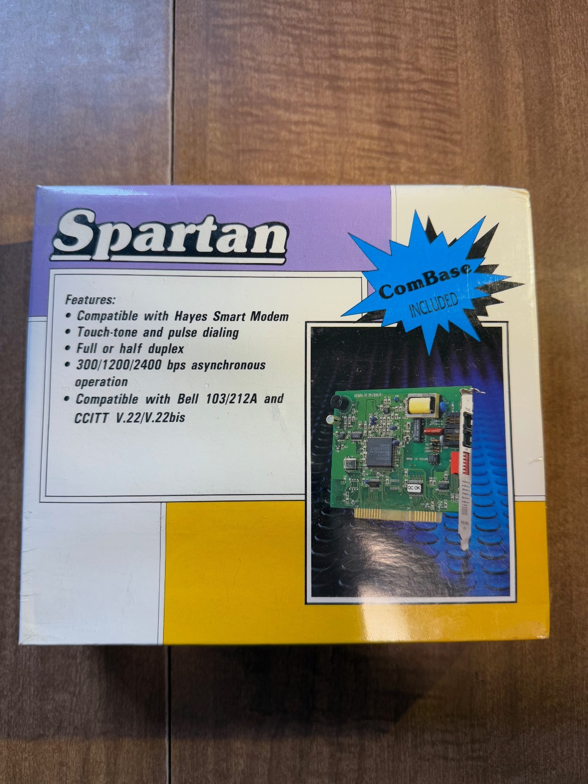 Spartan Dial-up Modem Card NEW Sealed