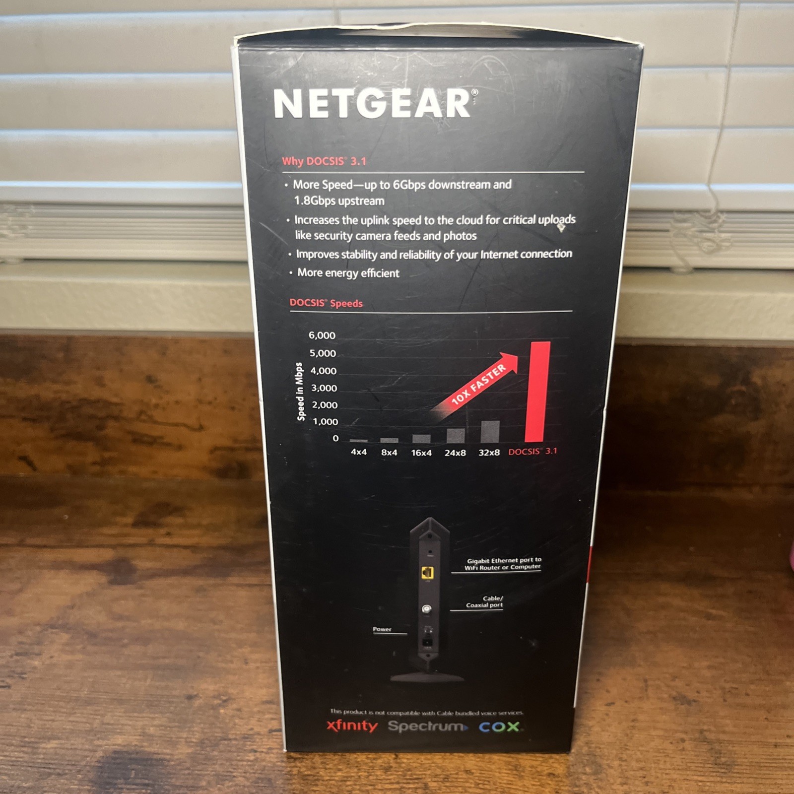 NETGEAR CM1000 DOCSIS 3.1 Up To 1Gbps Cable Modem CM1000-100NAS