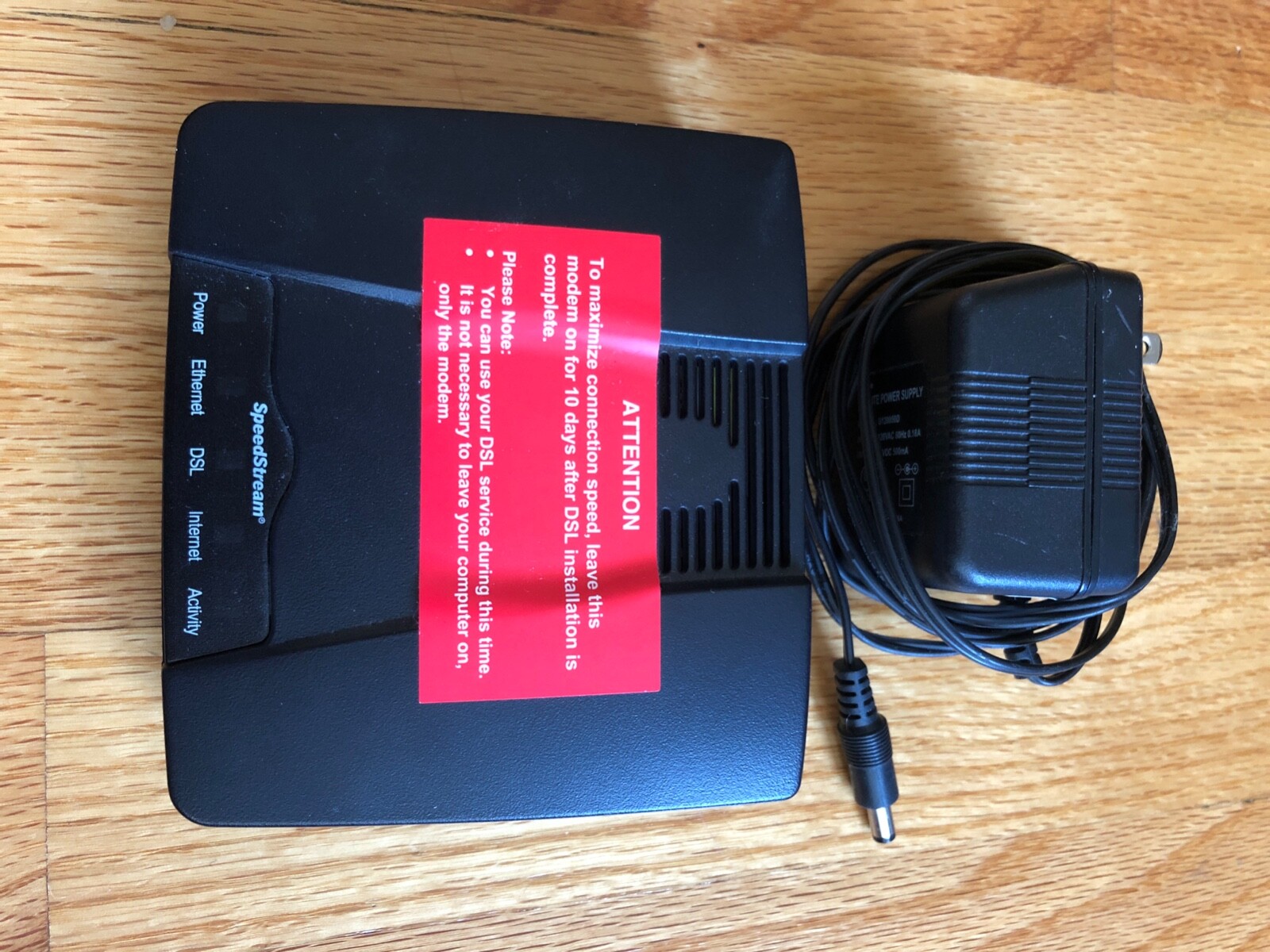 Siemens Speedstream 4100 Ethernet ADSL Modem