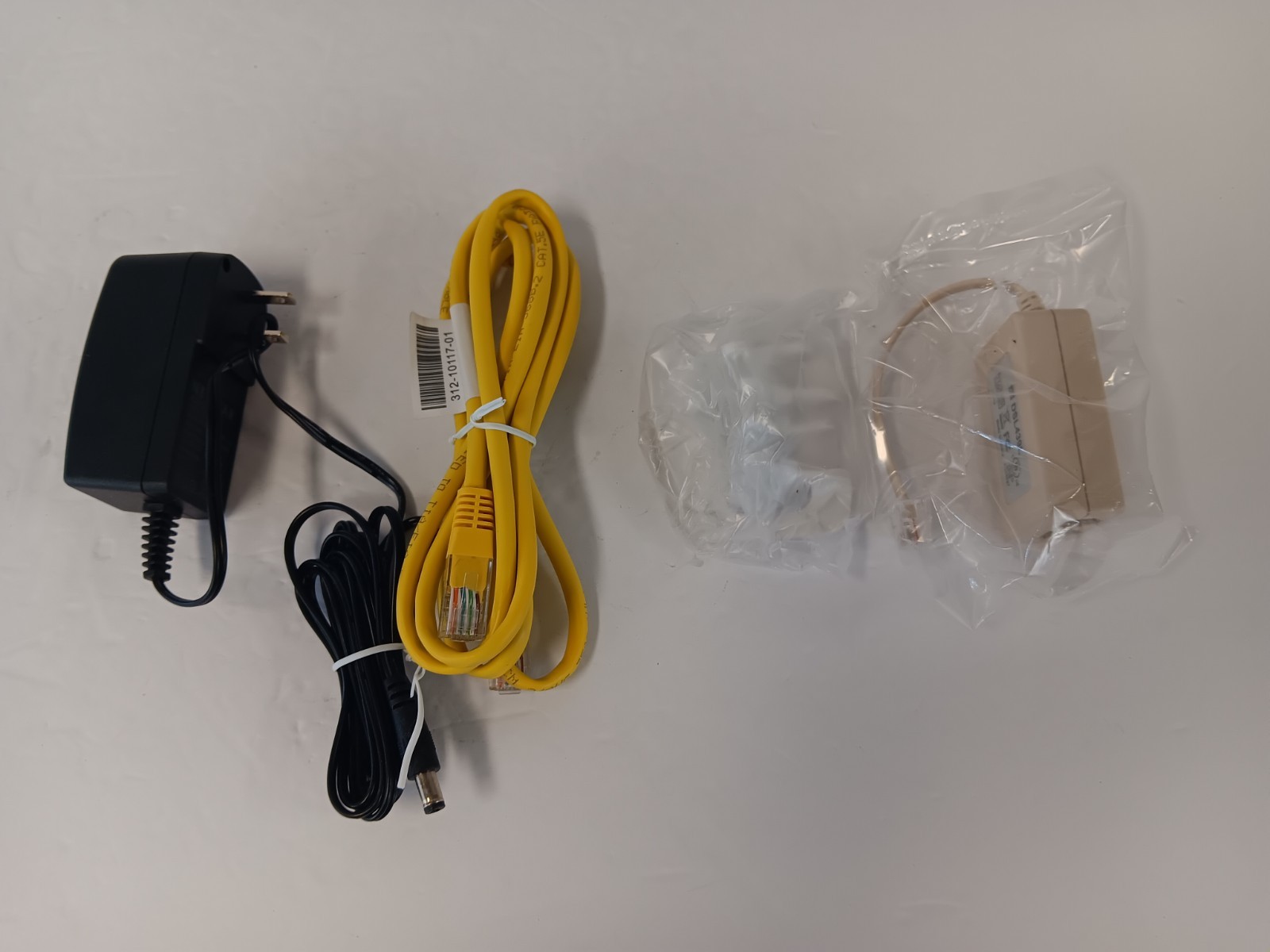 NETGEAR DM111PSP v2 Broadband ADSL2+ DSL Modem w/ Adapter & Ethernet Cable