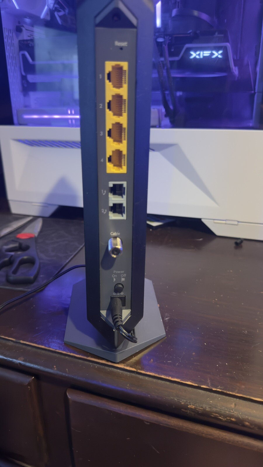NETGEAR CM1150V Nighthawk Multi-Gig Speed Cable Modem for XFINITY Voice