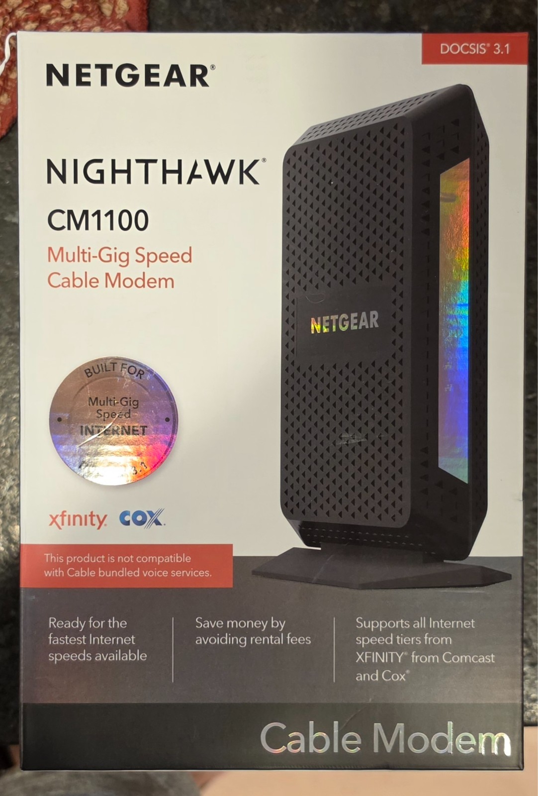 NETGEAR Nighthawk CM1100 Cable Modem