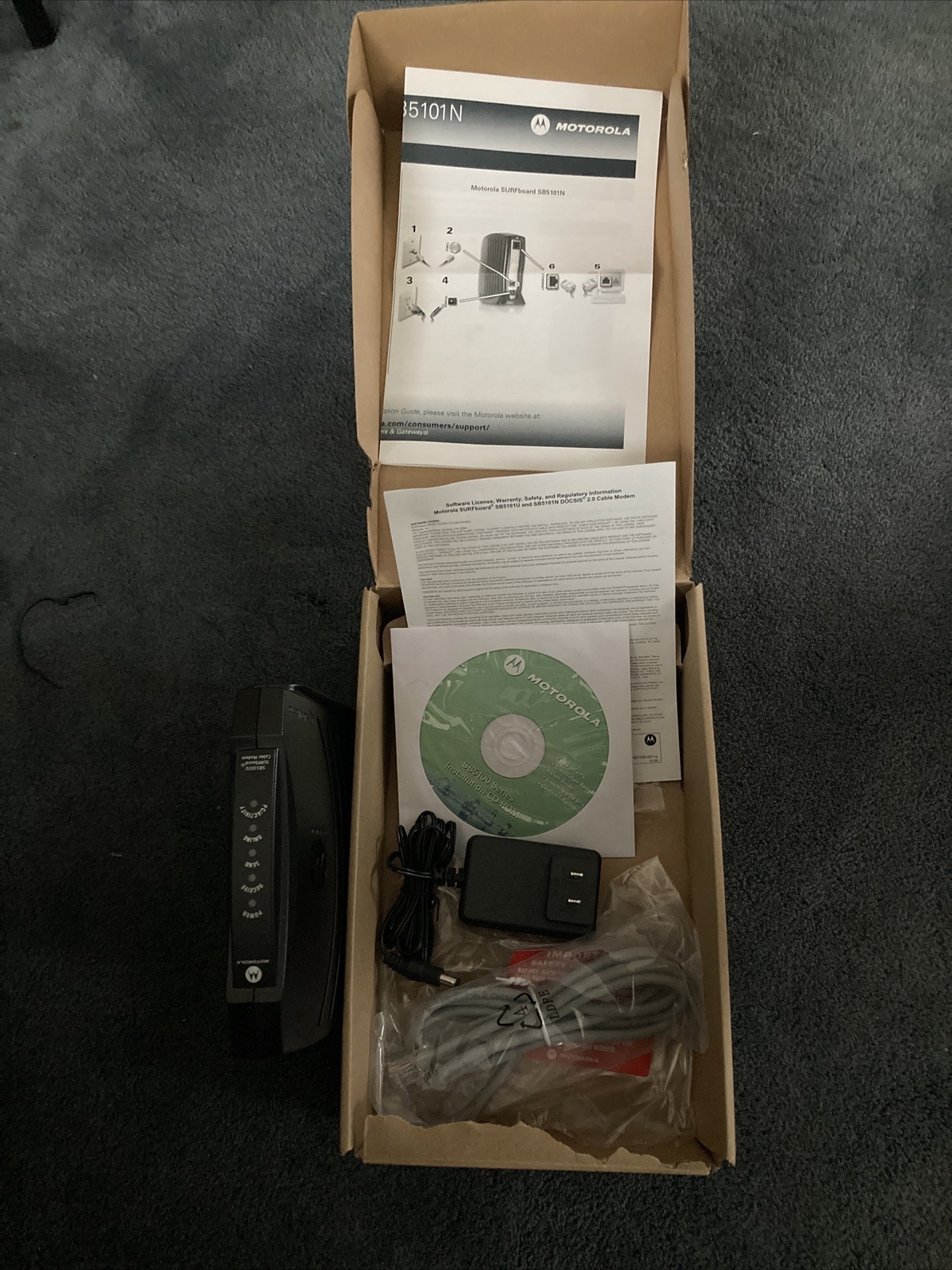 Motorola SURFboard SB5101 (SB515290-087-00) 38 Mbps