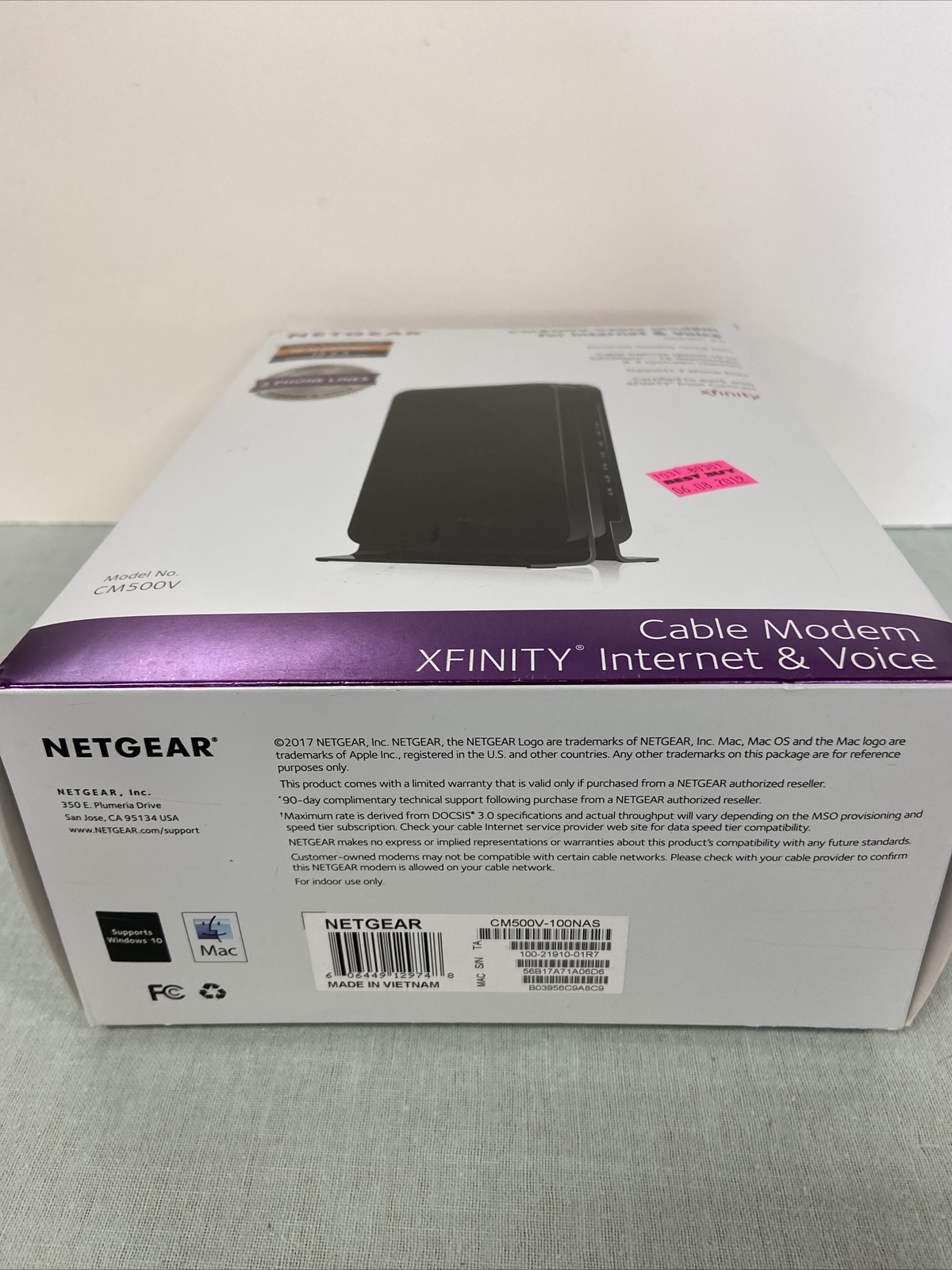 Netgear® CM500 16×4 DOCSIS 3.0 680Mbps-excellent Condition!!👍👍👍
