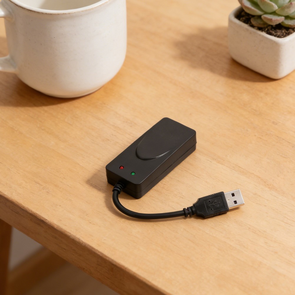 USB Fax Modem: USB Data Transfer Dual Ports Plug-and-Play Transmission Modem