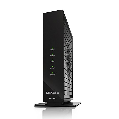 LINKSYS HIGH SPEED DOCSIS 3.0 24X8 CABLE MODEM CM3024 – NO WIFI