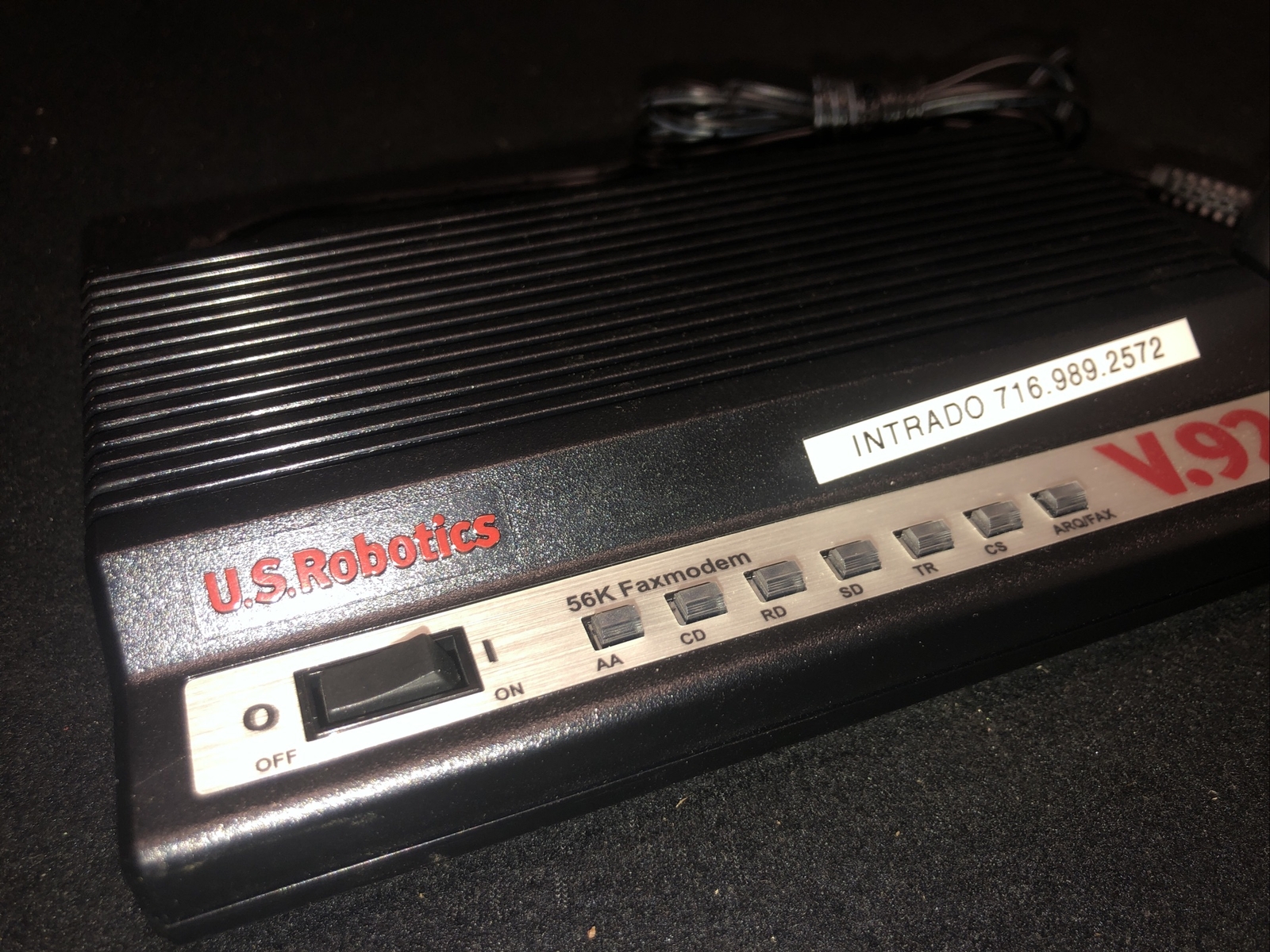 US Robotics Modem Model 5686 V.92