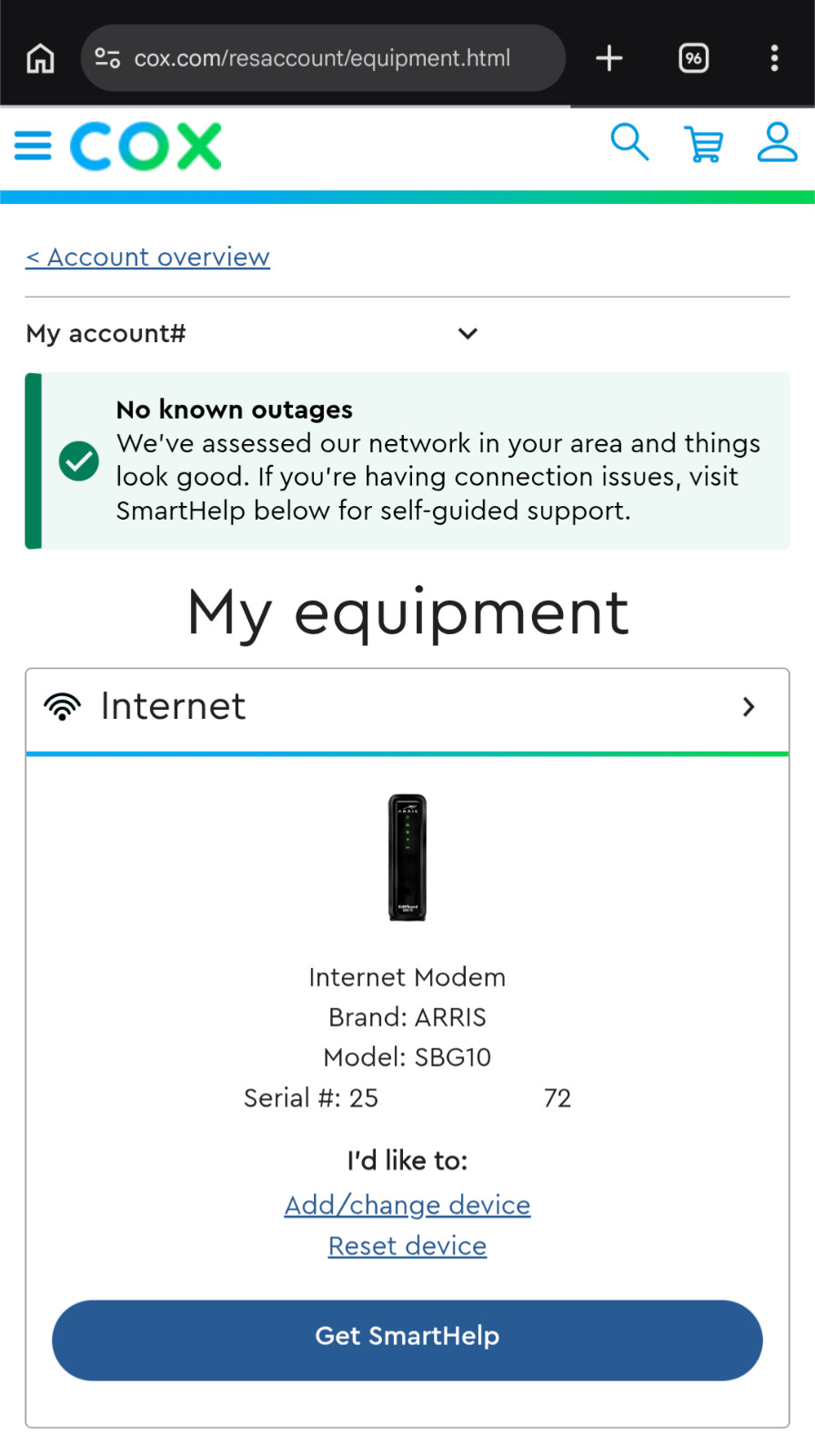 ARRIS SURFboard SBG10 DOCSIS 3.0 Gigabit Cable Modem & WiFi Router +TESTED