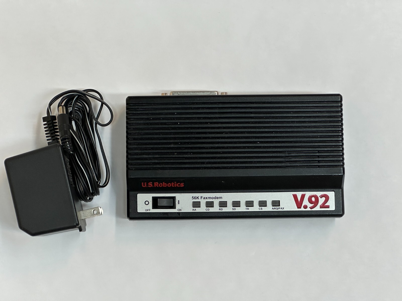 US Robotics V.92 USR5686E External Modem + Fax