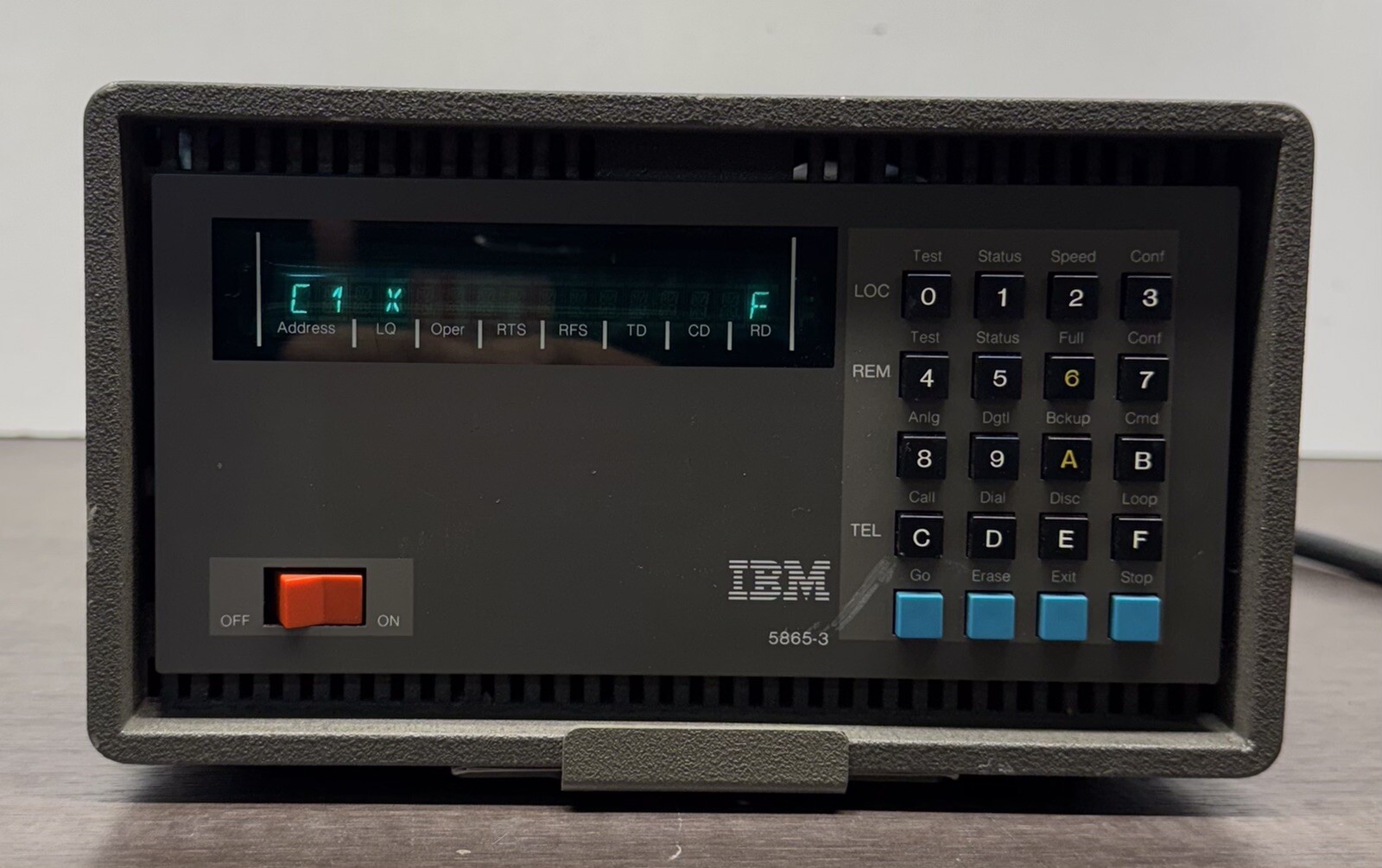 IBM External Modem 5865-3 #TL-834