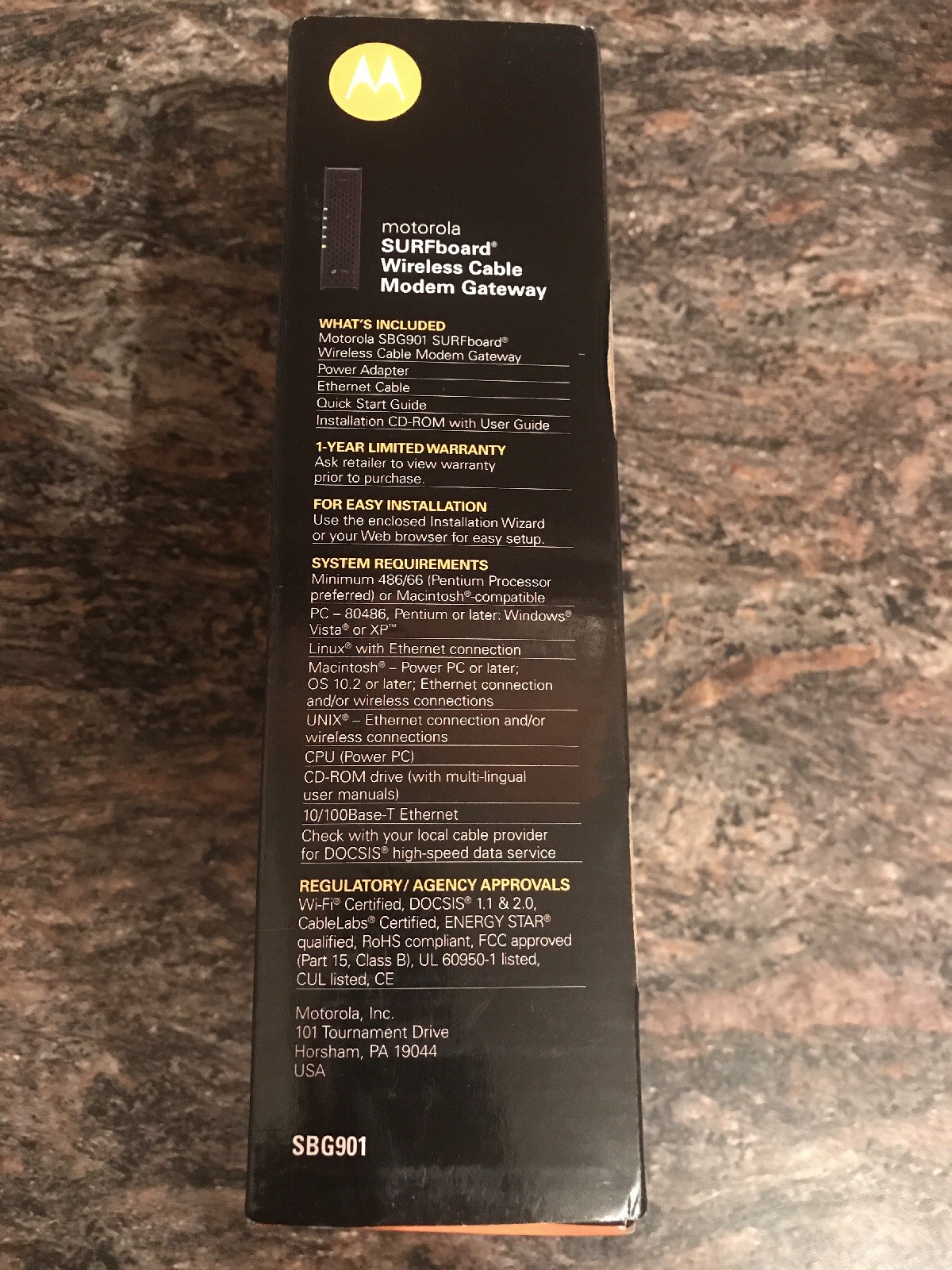 Motorola Surfboard Wireless Cable Modem Gateway