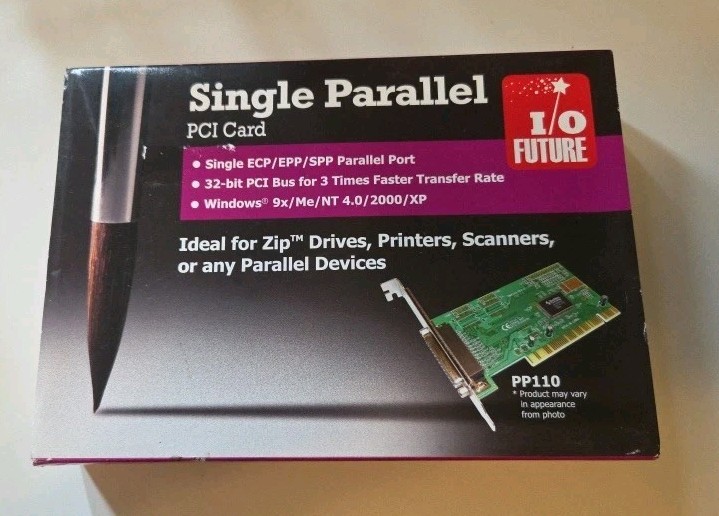 Lot Of 5 Vintage PC Cards – Cobra Sound, Network, Single Parallel PCI, Ethernet