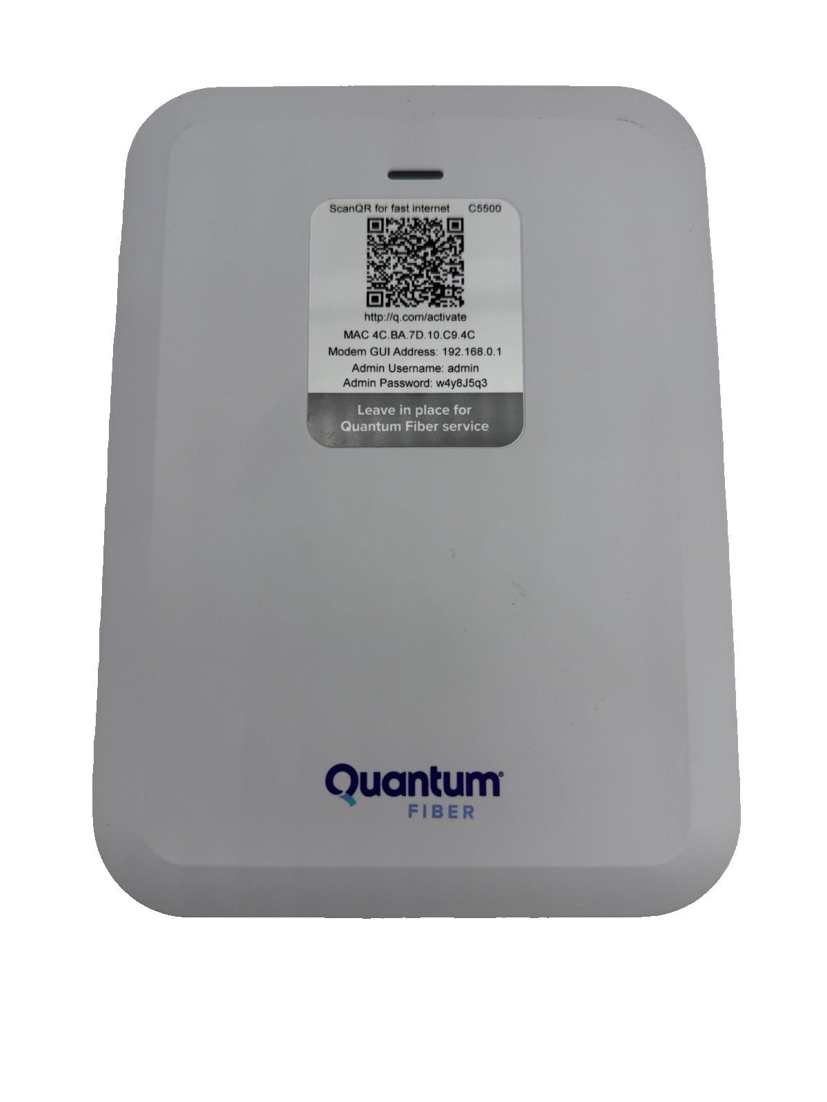 Quantum Fiber C5500XK SmartNID