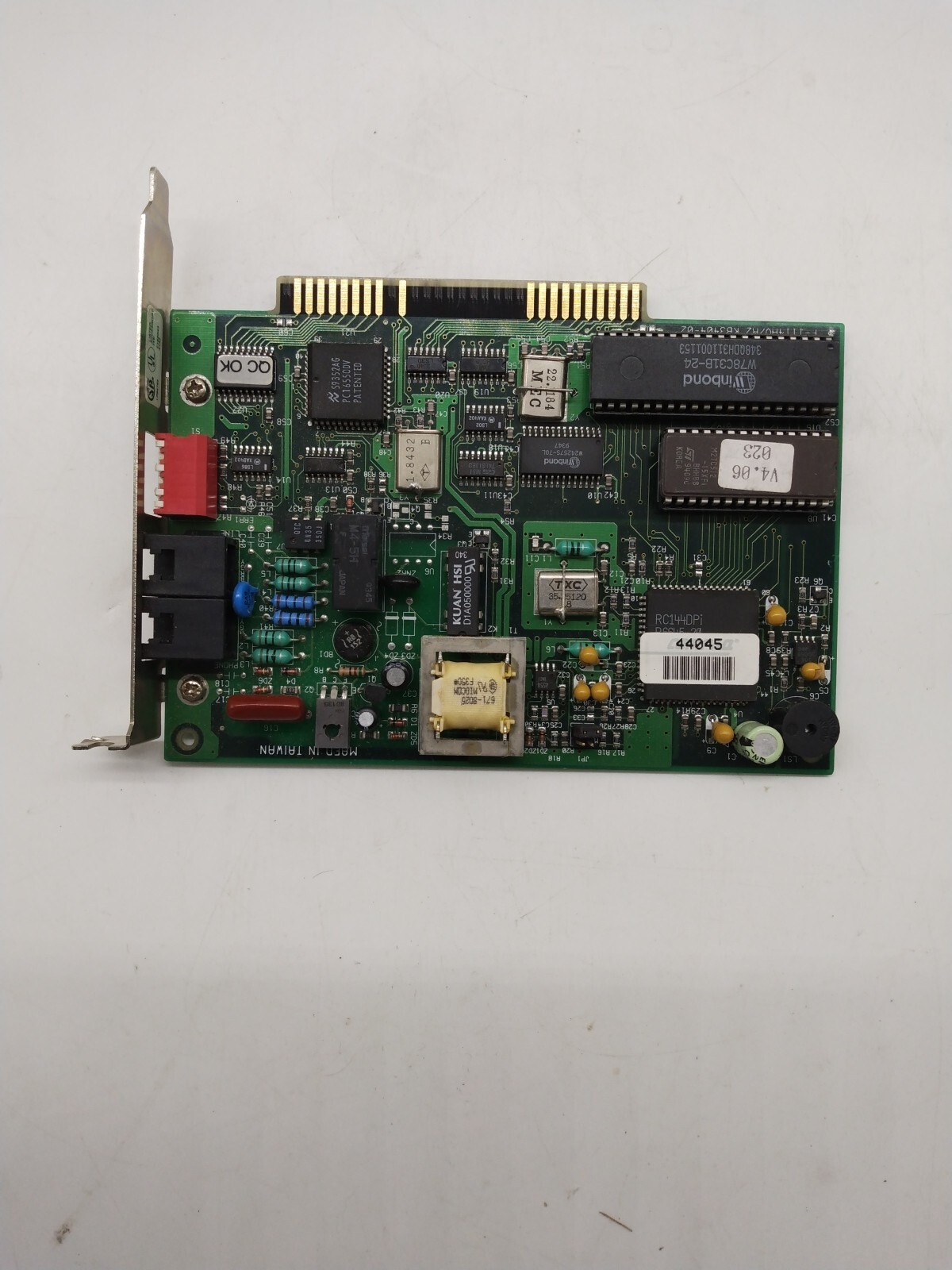 COMPAQ 176821-001 176813-001 ISA 14.4 INTERNAL MODEM F-1114HV/R2 KB3404-02