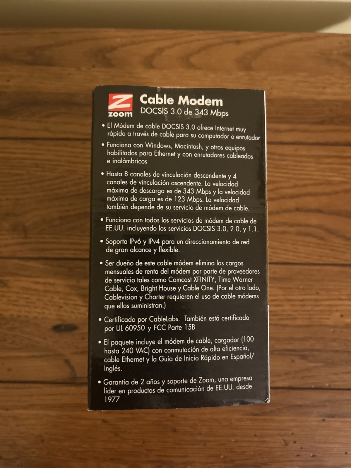 Zoom 5341H (5341-02-03H) 343.13 Mbps