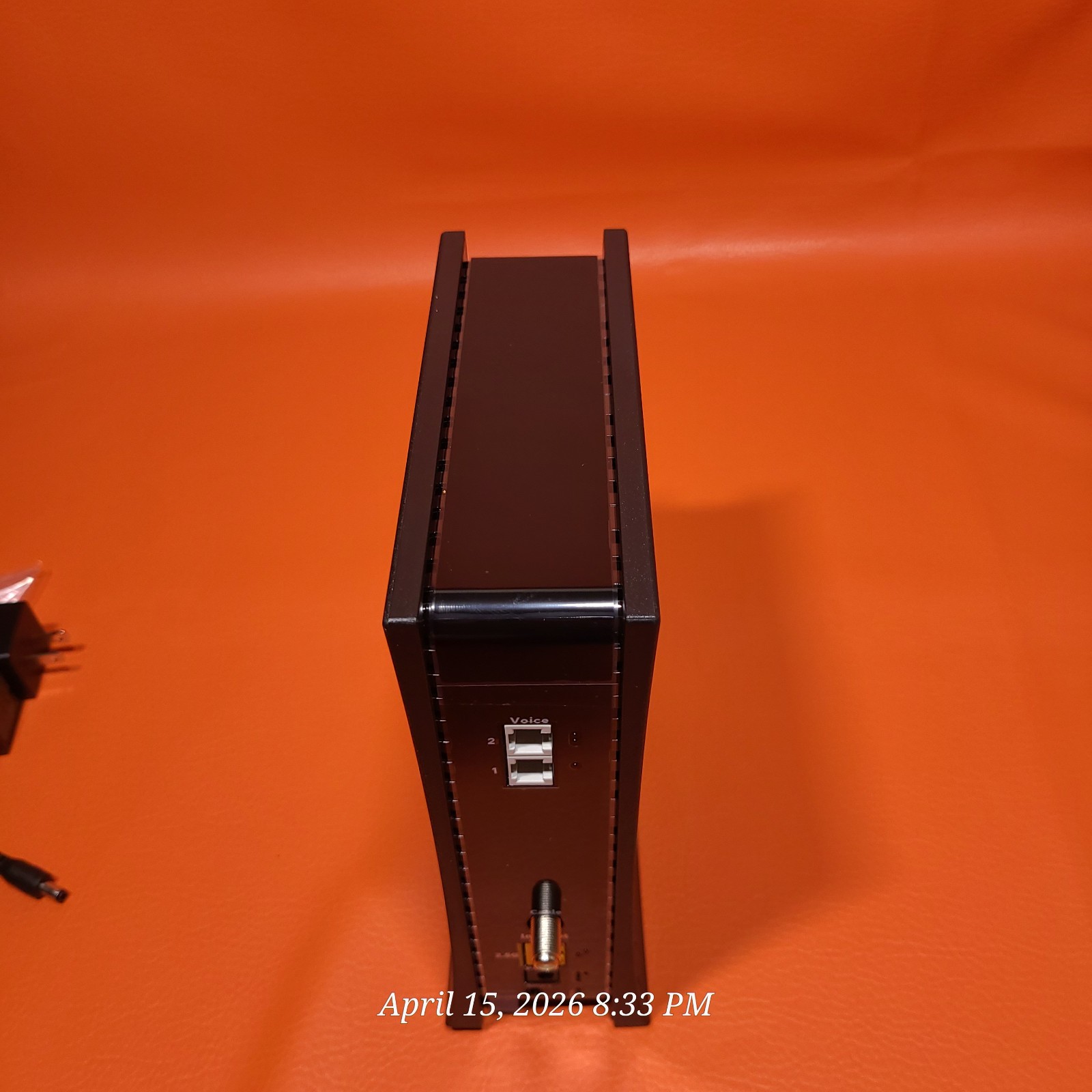 Ubee EU2251 eMTA High Speed DOCSIS 3.1 Advanced Voice Cable Modem 2.5 Gbps RJ-45