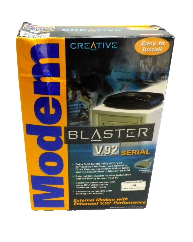 Creative Modem Blaster 56Kbps V.92 Serial Windows XP 2000
