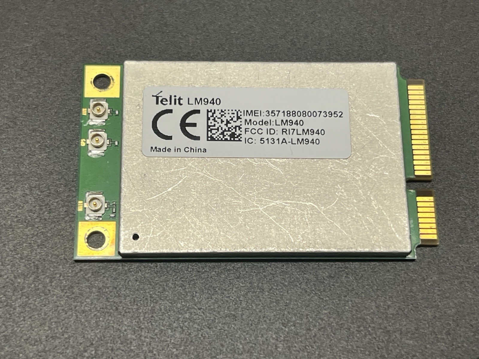 Telit LM9405131A- LM940 4G LTE mPCIe Module