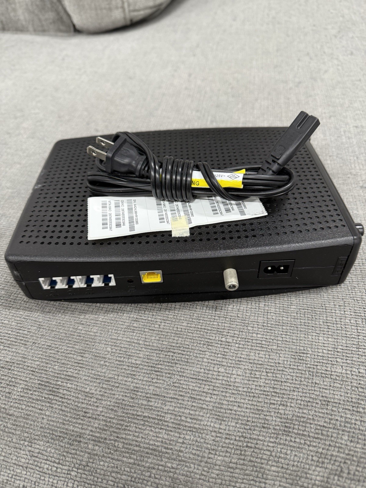 ARRIS TM804G/CT DOCSIS 3.0 Telephony Modem – Good Condition