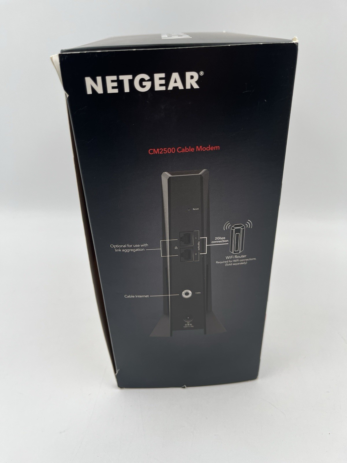 NETGEAR Nighthawk Mid/High-Split 2Gbps Internet Speed Cable Modem CM2500