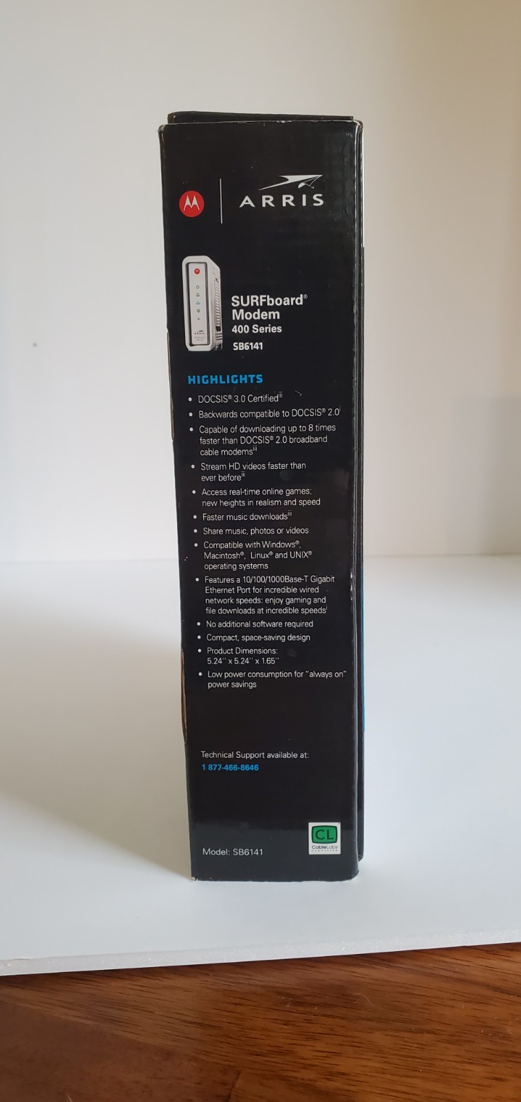 ARRIS SURFboard SB6141 Docsis 3.0 Cable Modem