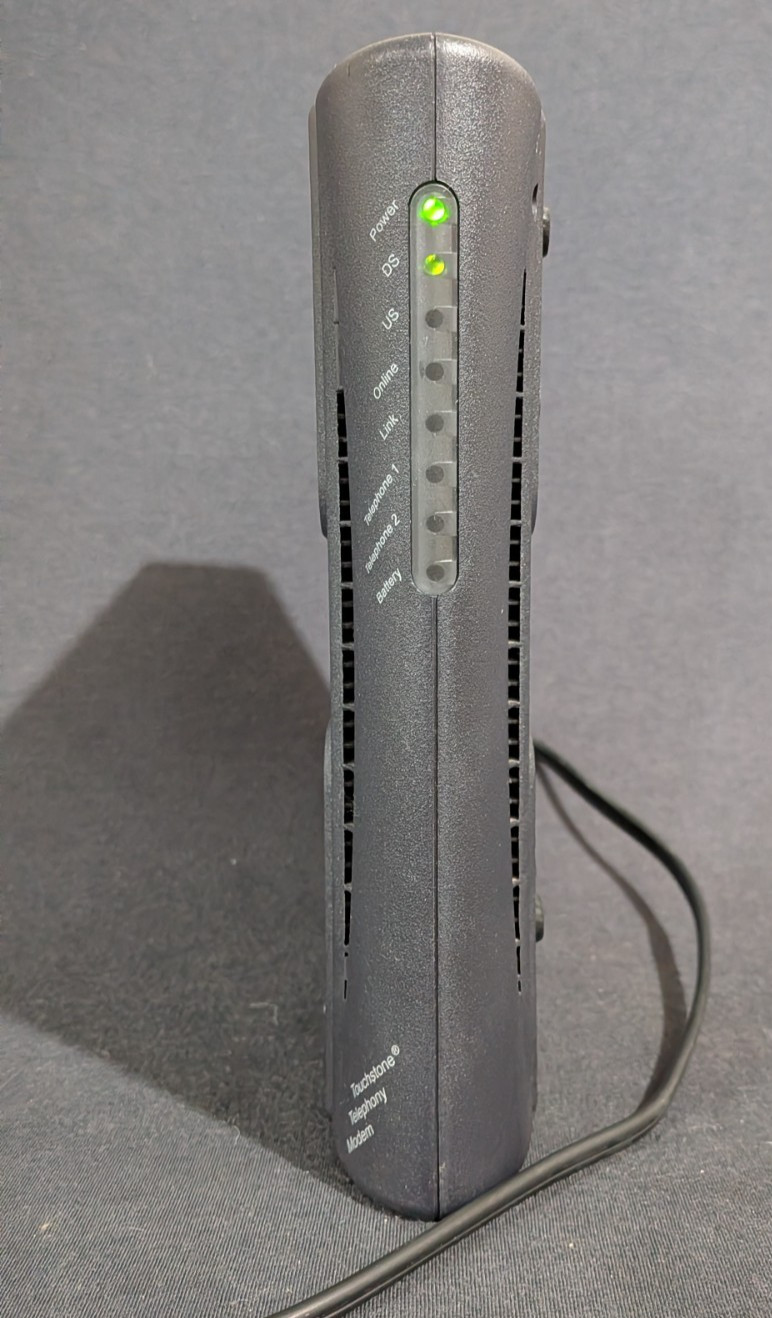 Arris TM602G/115 Modem with Battery