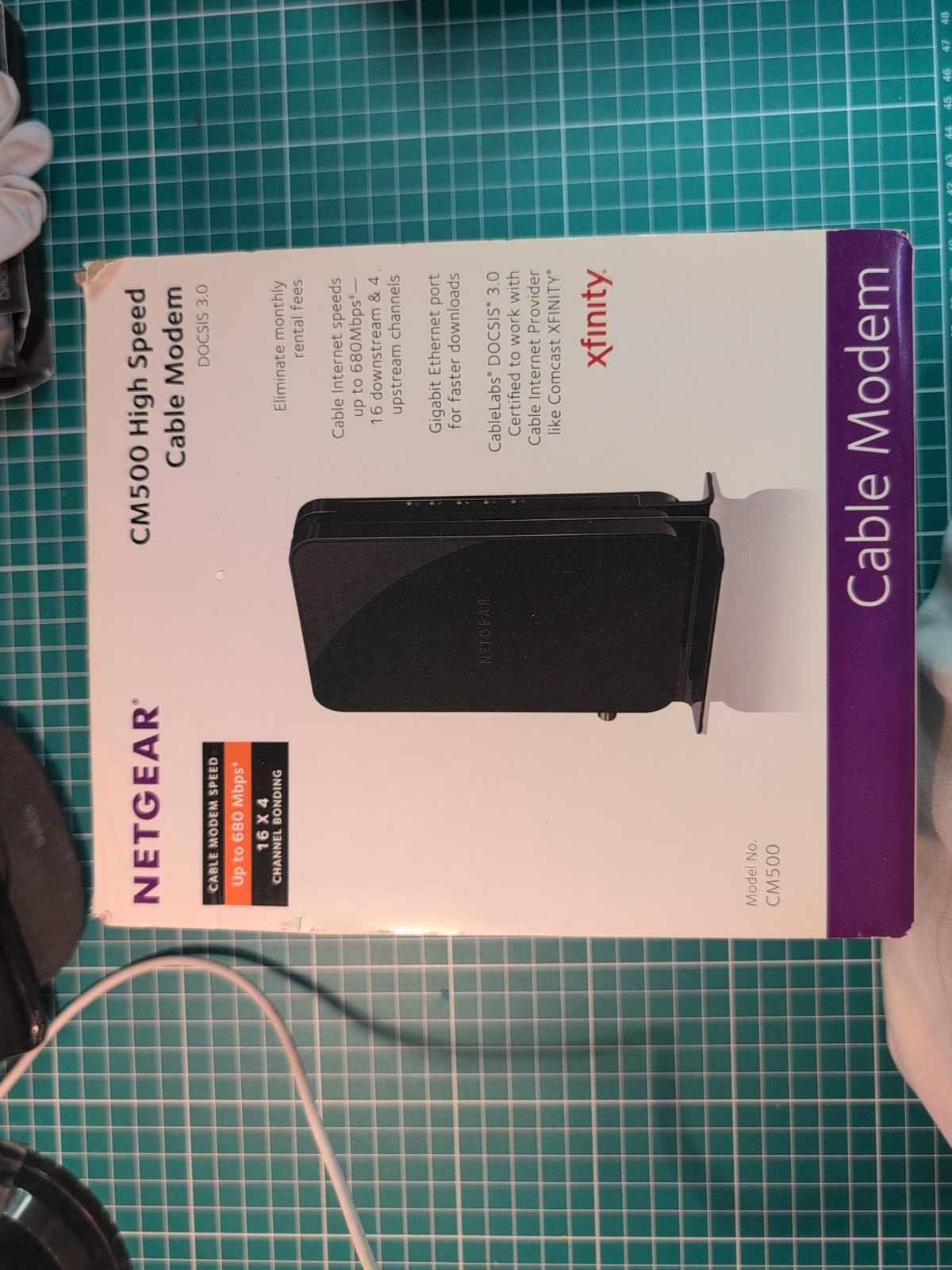 NETGEAR CM500 Black Network Security Appliance 680 MBPS CM500100NAS