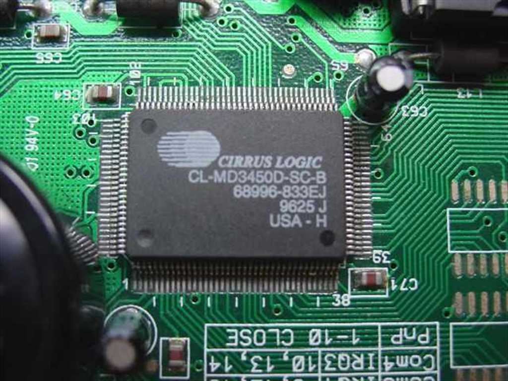 Cirrus Logic 16Bit ISA Modem Card CL-MD3450D-SC-B