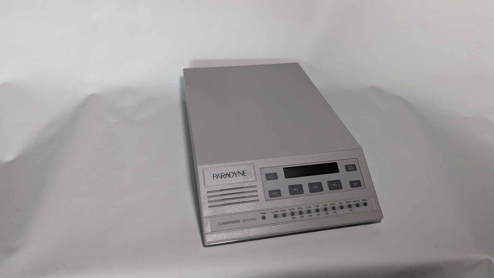 Open Box Paradyne Comsphere 3810 Plus Model 3980-A2-201 Rev 16 V.32bis Tested