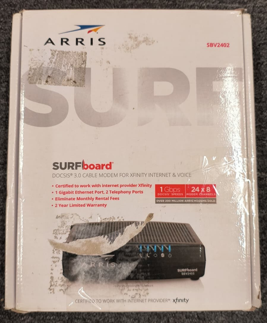 Lot of 2 – ARRIS SURFboard DOCSIS 3.0 Cable Modem for XFINITY – OPEN BOX NEW- N5