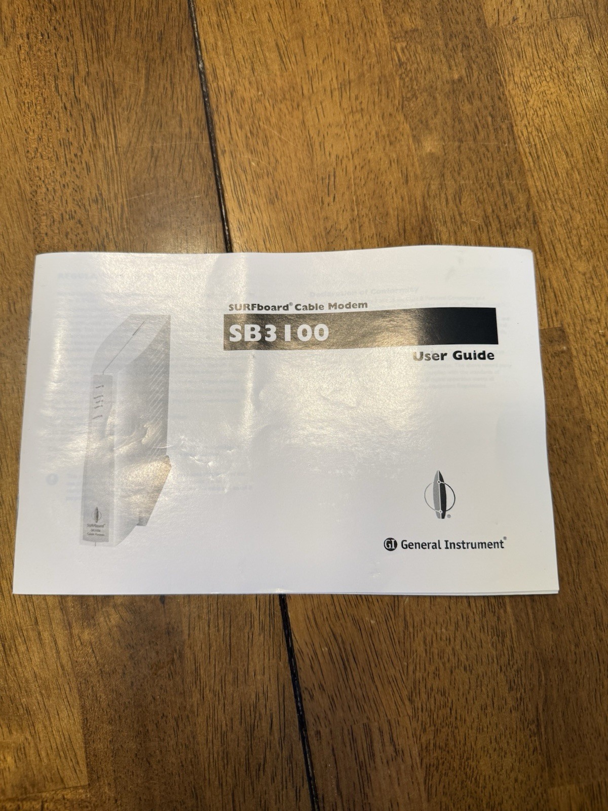SURFboard SB3100 Cable Modem User Guide
